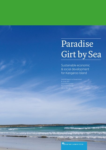 Paradise Girt by Sea - Kangaroo Island Council