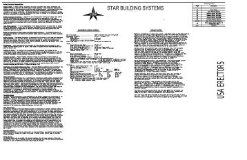 STAR BUILDING SYSTEMS