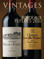 BORDEAUX FUTURES 2010 - Vintages