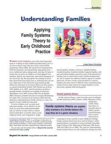 Understanding Families - National Association for the Education of ...