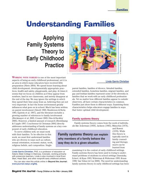 Understanding Families - National Association for the Education of ...