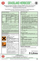 GRASSLAND HERBICIDE® - United Phosphorus Limited