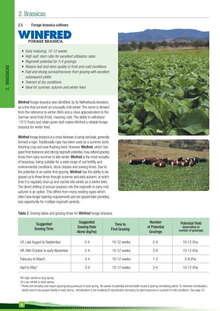 Brassica Reference Manual - Agricom