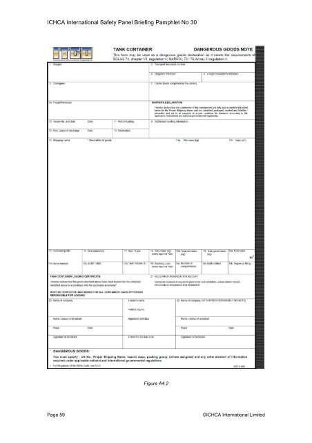 Safe Handling of Tank Containers - ITCO