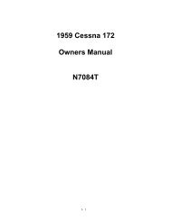 1959 Cessna 172 Owners Manual N7084T - Ginecoweb