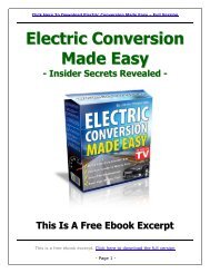 To Download Electric Conversion Made Easy - Ebooks on Everything.