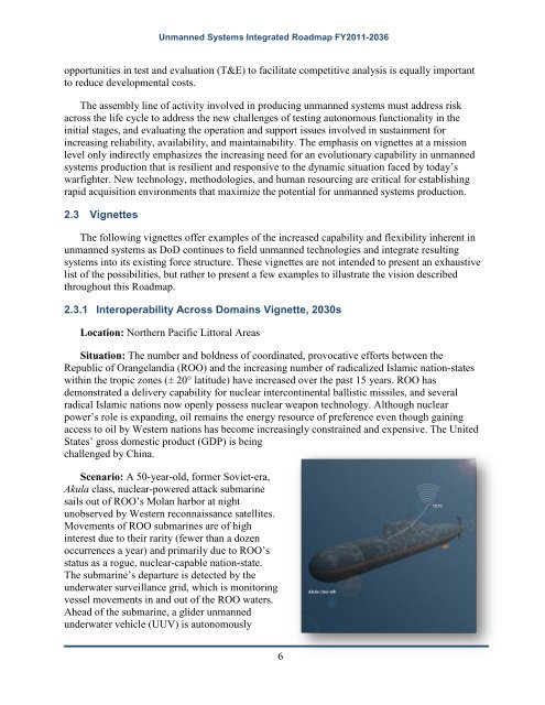 Unmanned Systems Integrated Roadmap FY2011-2036 - Defense ...