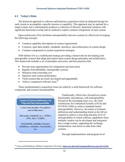 Unmanned Systems Integrated Roadmap FY2011-2036 - Defense ...