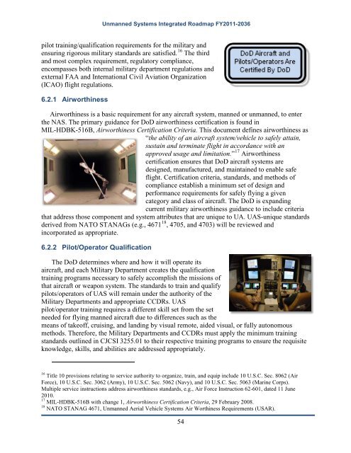 Unmanned Systems Integrated Roadmap FY2011-2036 - Defense ...