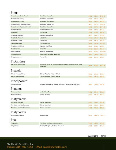 Print Catalog - Sheffields Seed Company