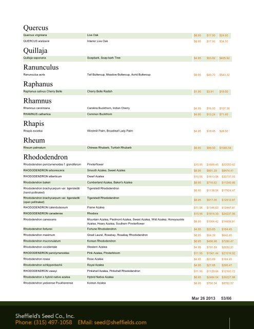 Print Catalog - Sheffields Seed Company