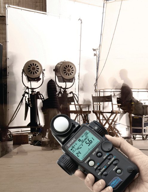 light meters for cinematography - Sekonic