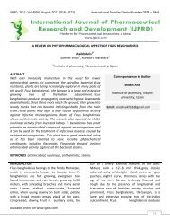 a review on phytopharmacological aspects of ficus ... - IJPRD