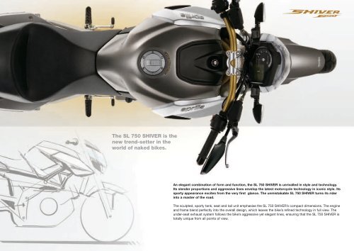 SHIVER750 NAKED EMOTIONS - Aprilia