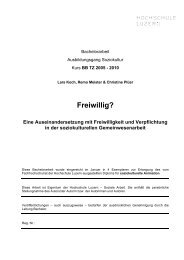 Freiwillig? Eine Auseinandersetzung mit Freiwilligkeit und - OJA