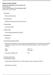 Inventaire complet (pdf) - Archives départementales de l'Hérault