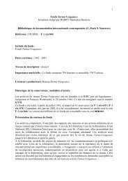 pré-inventaire L - Bibliothèque de Documentation Internationale ...