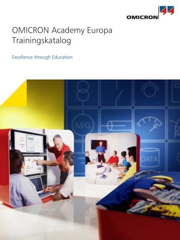 OMICRON Academy Europa Trainingskatalog