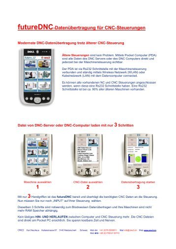 futureDNC-Datenübertragung für CNC-Steuerungen