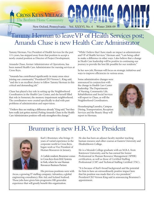 Tammy Herman to leave VP of Health Services post; Amanda Chase ...