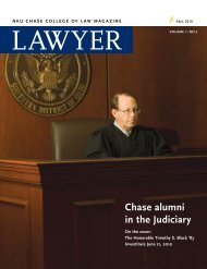 Chase alumni in the Judiciary - Salmon P. Chase College of Law ...