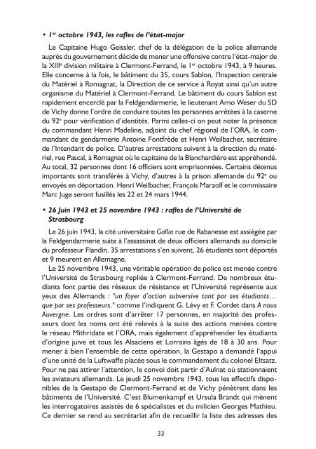 La Résistance dans le Puy-de-Dôme - ONAC