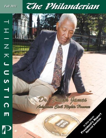 The Philanderian Dr. Frank James - Philander Smith College