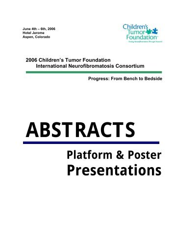 McCormick, Frank - Children's Tumor Foundation