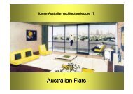 A t li Fl t ustralian Flats Australian Flats - Miles Lewis