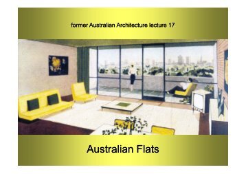 A t li Fl t ustralian Flats Australian Flats - Miles Lewis