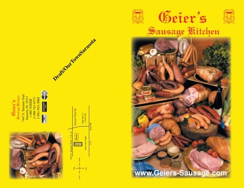 Geier's Catalog 2009 7-02-09-09.indd - Geiers Sausage Kitchen