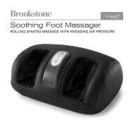 Soothing Foot Massager - Brookstone