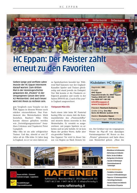 Eishockey 2010/11