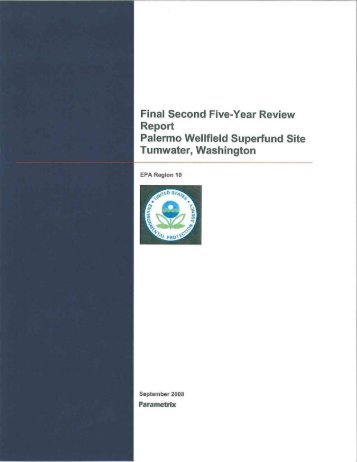 Final Second Five-Year Review Report - US Environmental ...