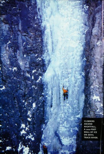 climbers ascend nightfall, a 200-foot wall of ice on devil ... - webapps8