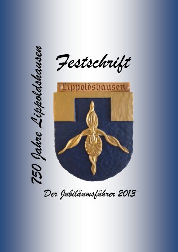 Lippoldshausen: 750 Jahre - Festschrift zum Jubiläum 