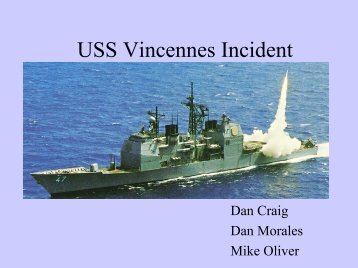 USS Vincennes Incident