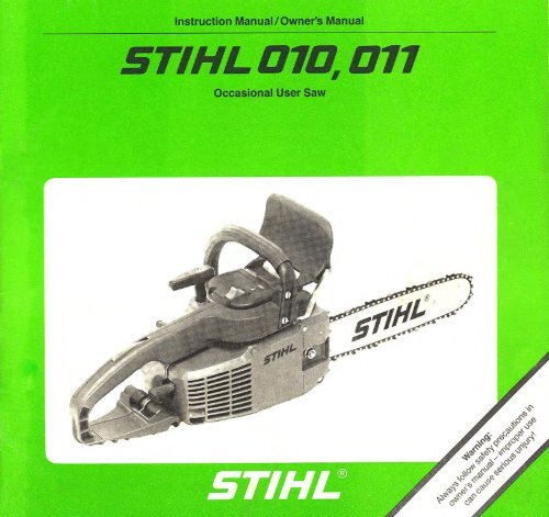 Stihl Chainsaw Compression Chart