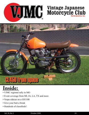 CL450 from space - The Vintage Japanese Motorcycle Club