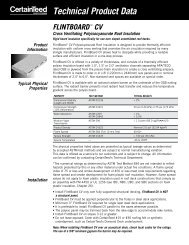 FlintBoard CV - CertainTeed