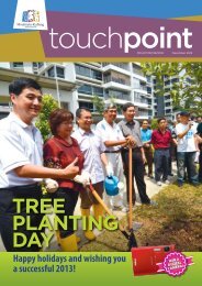 tree planting day - Moulmein-Kallang Town Council