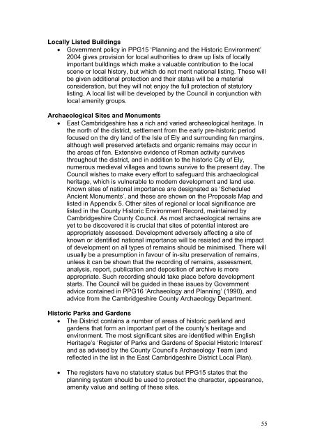 6. Soham Conservation Area - East Cambridgeshire District Council