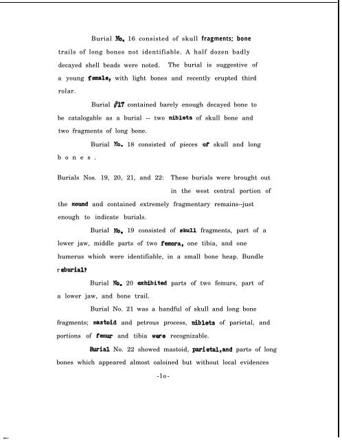 A Weeden Island Burial Mound - Open site which contains PDF ...