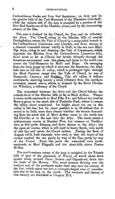 The geology of the neighbourhoods of Flint, Mold, and Ruthin ...