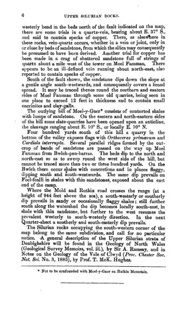 The geology of the neighbourhoods of Flint, Mold, and Ruthin ...