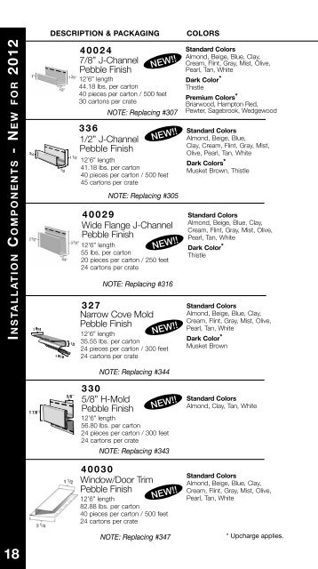 GP Product Guide - Georgia Pacific Vinyl Siding Homepage