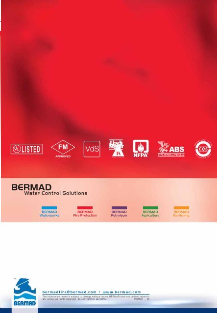 BERMAD Fire Protection