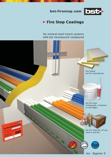 Fire Stop Coatings - bst-Brandschutztechnik