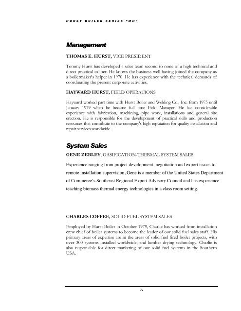 Component & System Guide - Hurst Boiler