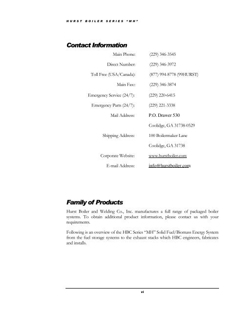 Component & System Guide - Hurst Boiler